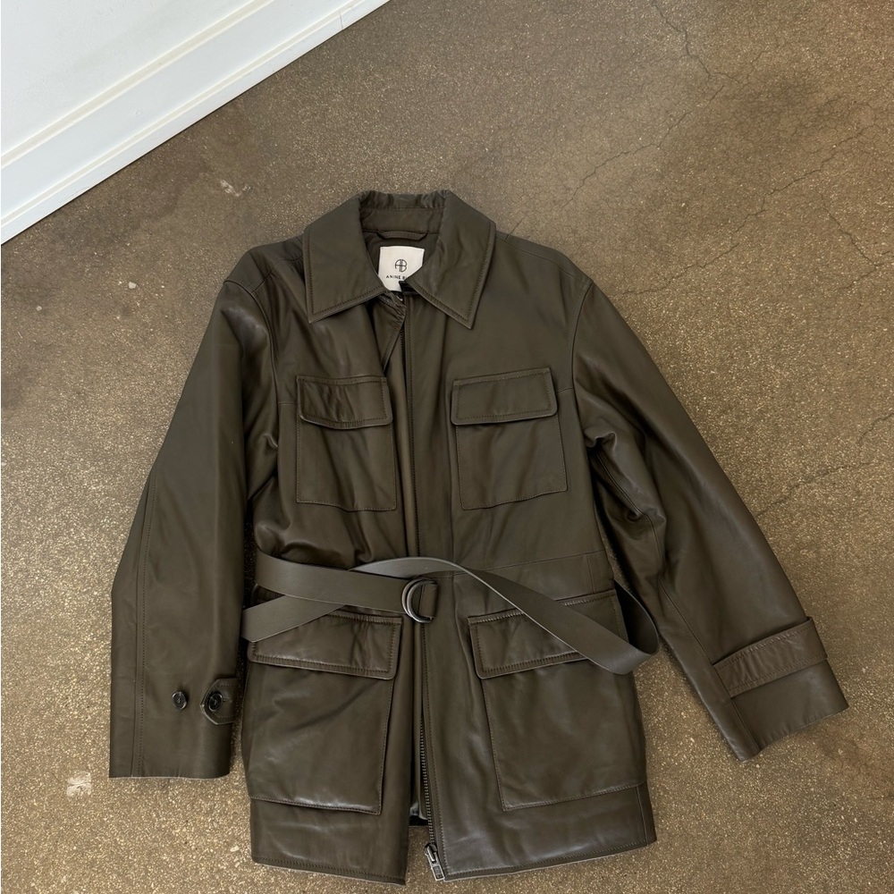 Aning bing leather jacket